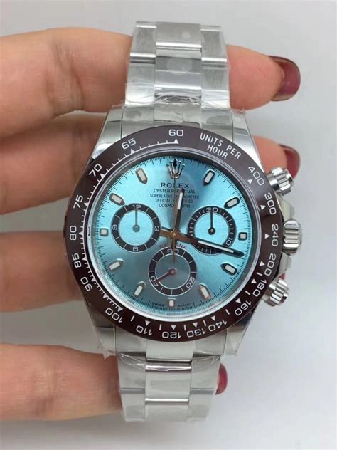 rolex daytona ice blue replica leather band price|rolex daytona 1k.